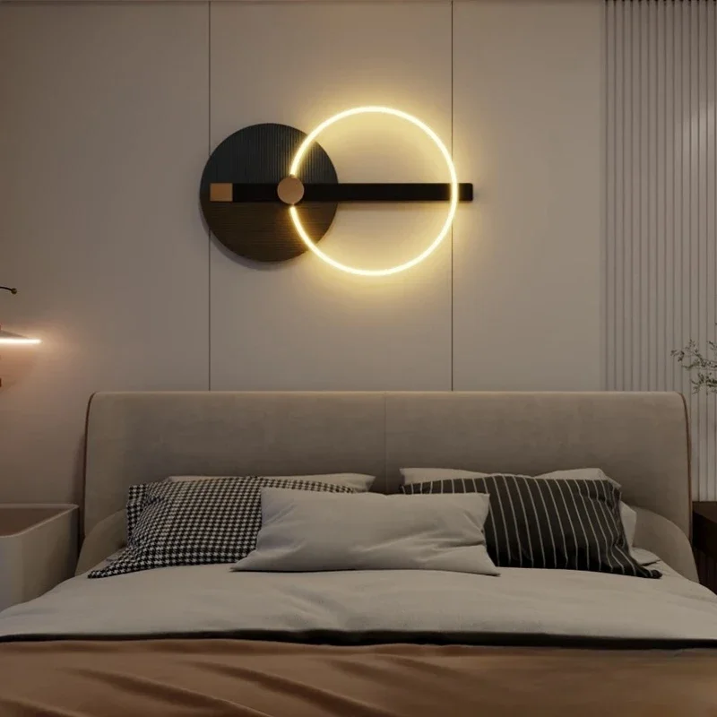 New Luxury Creative LED Lights Study Bedroom Bedside Living Room Sofa Background Wall Atmosphere Art Lamps Home Decor Lighting