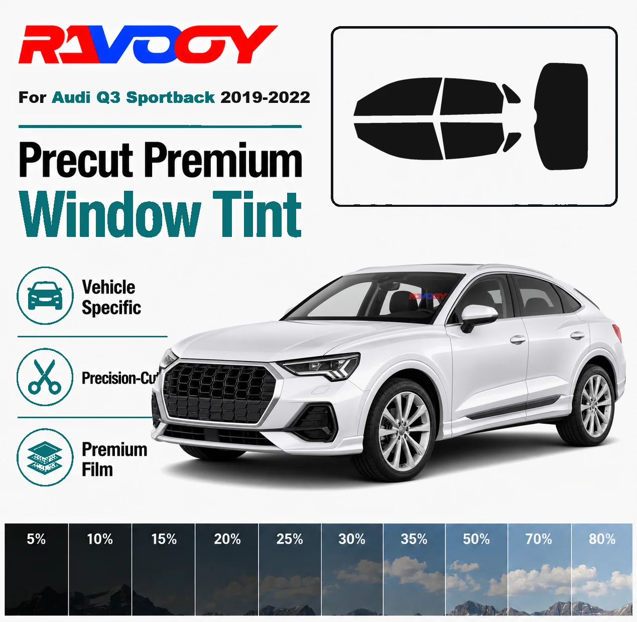 for-audi-q3-sportback-2019-2022-ravooy-pre-cut-window-tint-film-vehicle-specific-full-kit-front-rear-windows-precision-cut