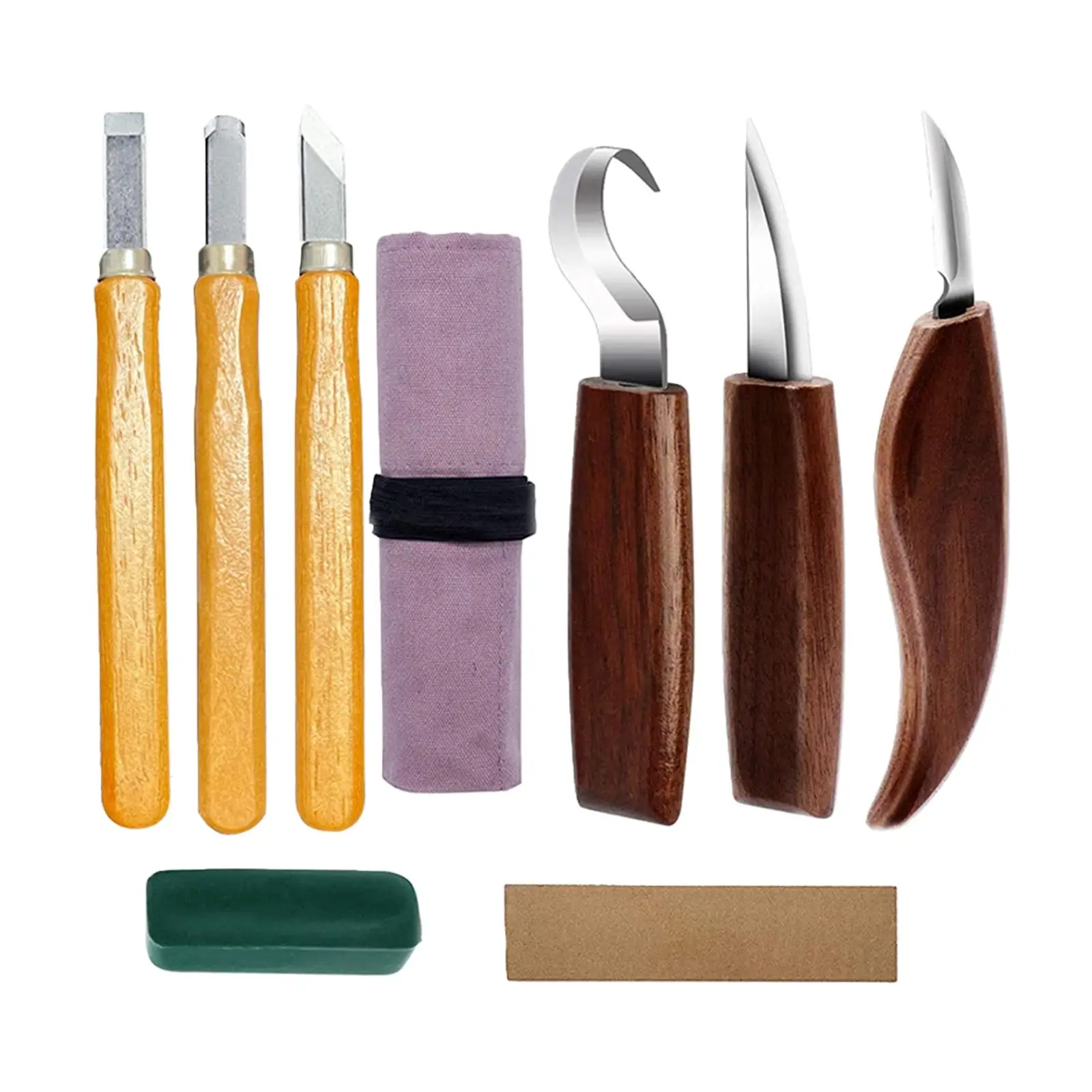 Whittling Wood Carving Kit Cutter Hand Tool Hook Carving Detail Cutter DIY
