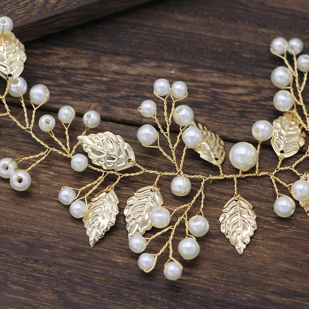 

Pearl Headband Headbands Bridal Headdress Wedding Hair Accessories Headpiece Bride