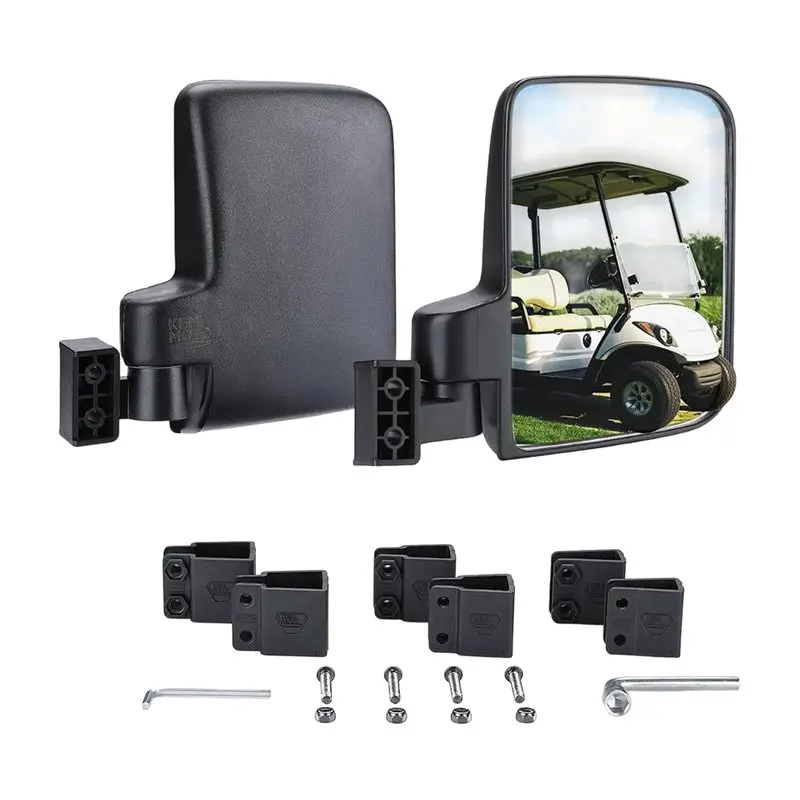 no-drilling-golf-cart-rear-view-mirrors-universal-folding-side-mirror-for-075-125-square-rail-design