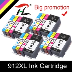 Cartucho de tinta Premium para impresora HP OfficeJet, Compatible con modelos 912 XL, 912XL, 917XL, 8010, 8012, 8015, 8020 y 8025