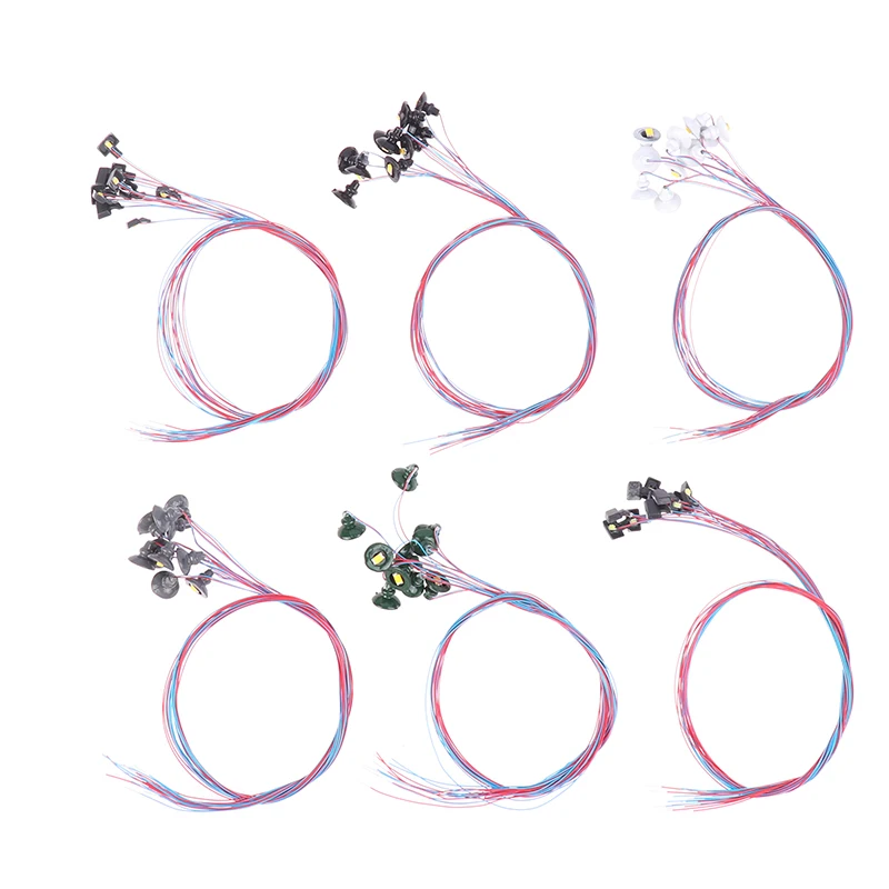 مصغرة محاكاة LED نموذج لوحة ، لتقوم بها بنفسك مصباح الملحقات ، عالية الجودة ، HO 1:87 مقياس ، 3 فولت ، 3 فولت #3