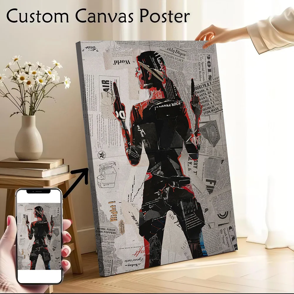 The Hot Leader Canvas Wall Art Poster Custom Wall Paintings Personalized Photo Printing for Home Decor Items Luxury Decoration