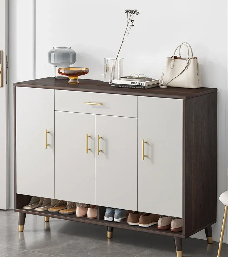 VIC   Italian Light Luxury Shoe Cabinet Home Door Outside Entry New Simple Modern Storage Hall Porch Cabinet