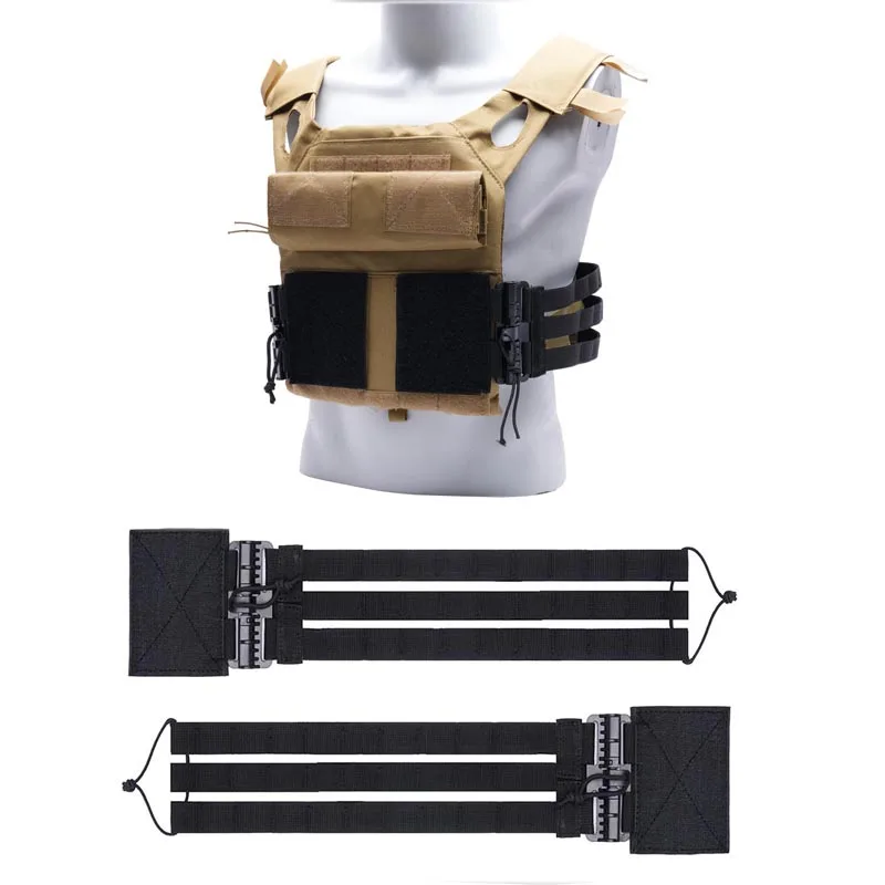 Tactical Vest Quick Release Molle Kit Universal Vest Removal Buckle Set for JPC NCPC 6094 420 Vest Hunting Accessories