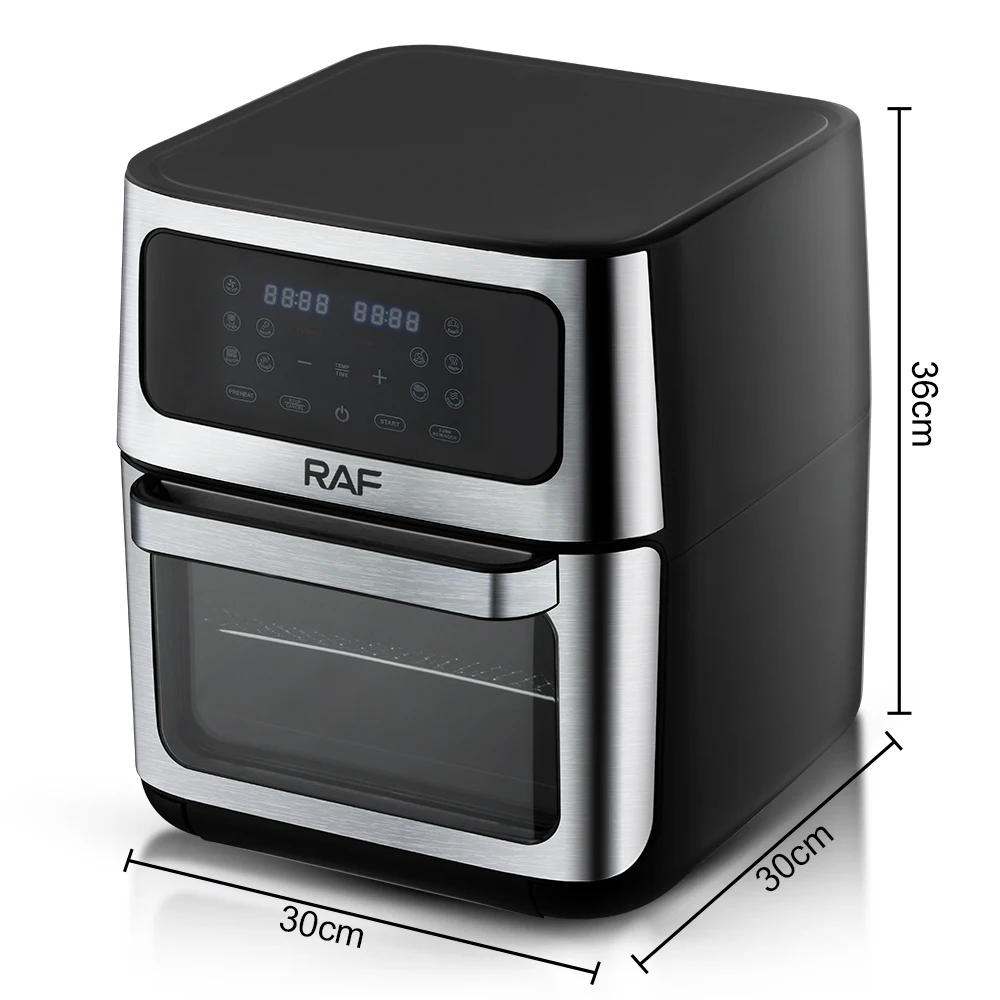 1800W Multifunctional Are Fryer Non-Stick Visible Window Electric 14L Digital Air Fryer Easy To Clean