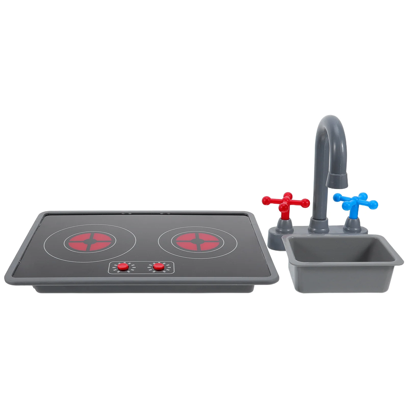 3pcs Simulation Kitchen For Kids Realistic Electromagnetic Stove Playset Toddler Cooking Pretend Play Children Kitchen Set