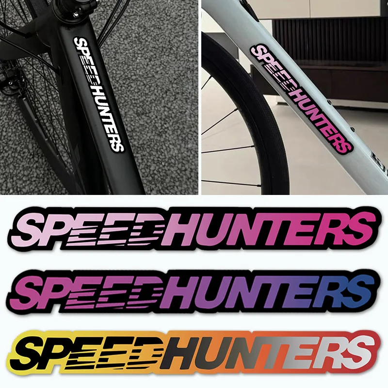 

1 piece SPEED HUNTERS JDM bicycle sticker, suitable for outdoor cycling enthusiasts, waterproof and sunscreen creative text