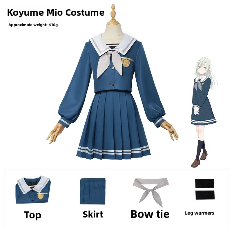 Kostum Cosplay Akademi Gadis Hutan Bulan, Pakaian Musim Panas dan Musim Dingin Long Le Harmony, Nagasaki Pure World Kato Masaharu