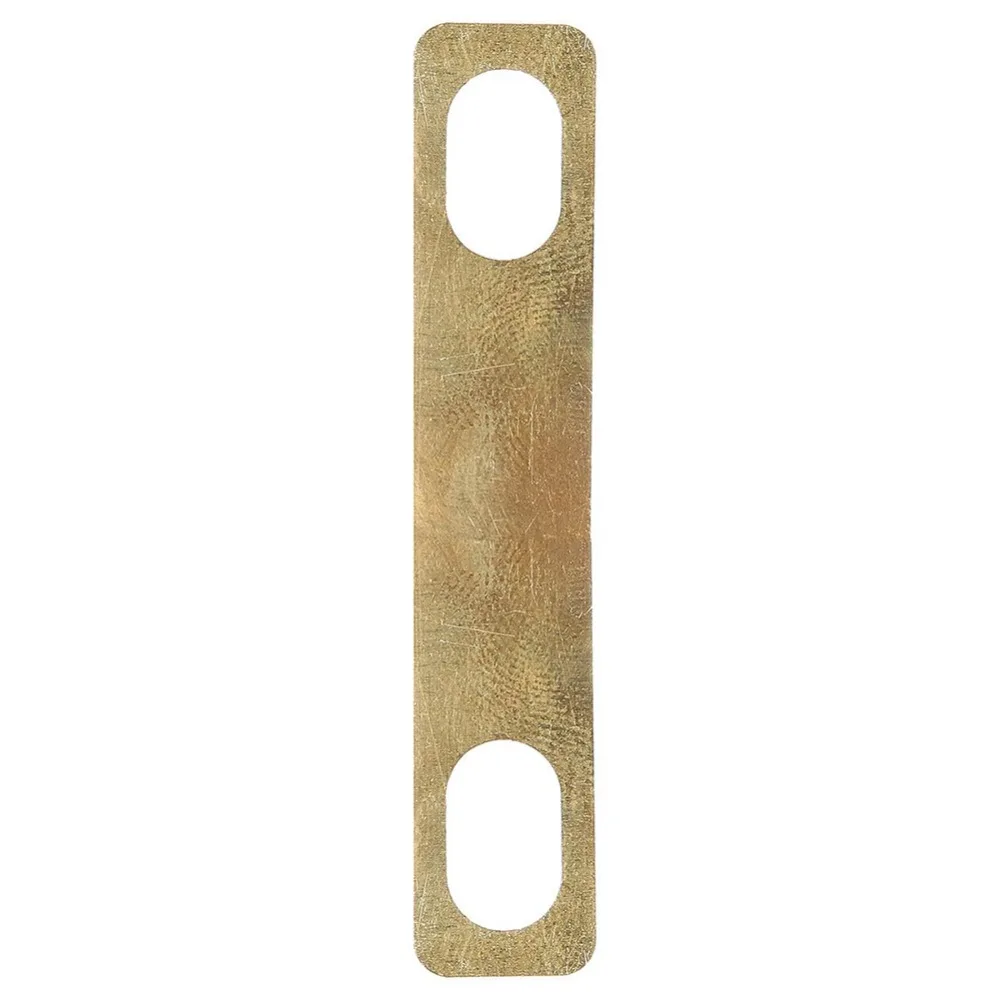 4Pcs/Set Brass Guitar Neck Shim Thickness Gold Brass Shims Guitar Accessories 0.5/0.2/1mm Electric Guitar Reinforcement Plates