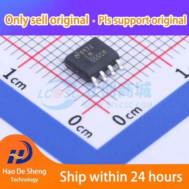 

10PCS/LOT LM555CMX/NOPB SOIC-8 New Original In Stock