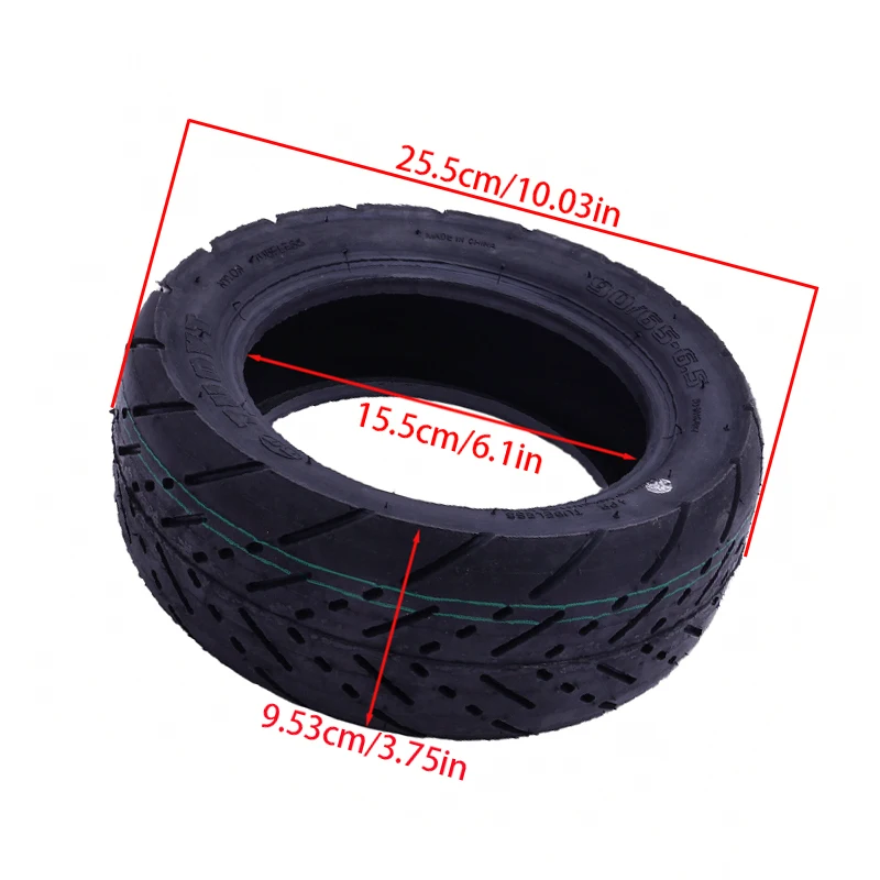 New 11 inch 90/65-6.5 scooter tires with air nozzle suitable for Dualtron Thunder Speedual Plus Zero 11X