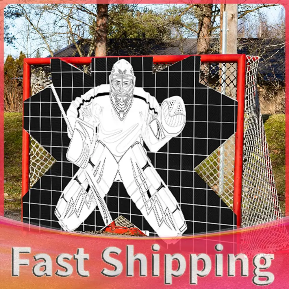 

Street Hockey Net Goalie Target Hockey Goal Practice Target Hockey Training Aid for Hockey Training