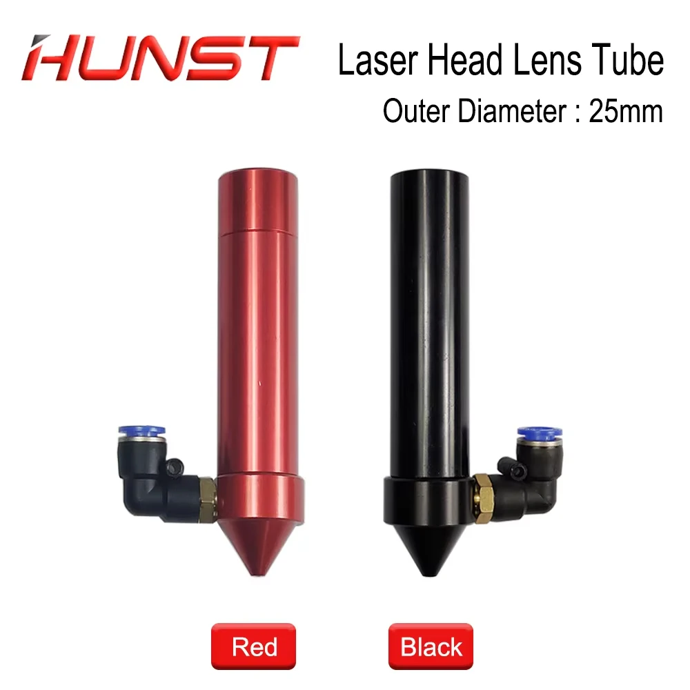 

HUNST CO2 Laser Head Barrel Outer Diameter 25mm Diameter 20mm Focal Length 50.8/63.5/101.6mm For Engraving And Cutting Machine