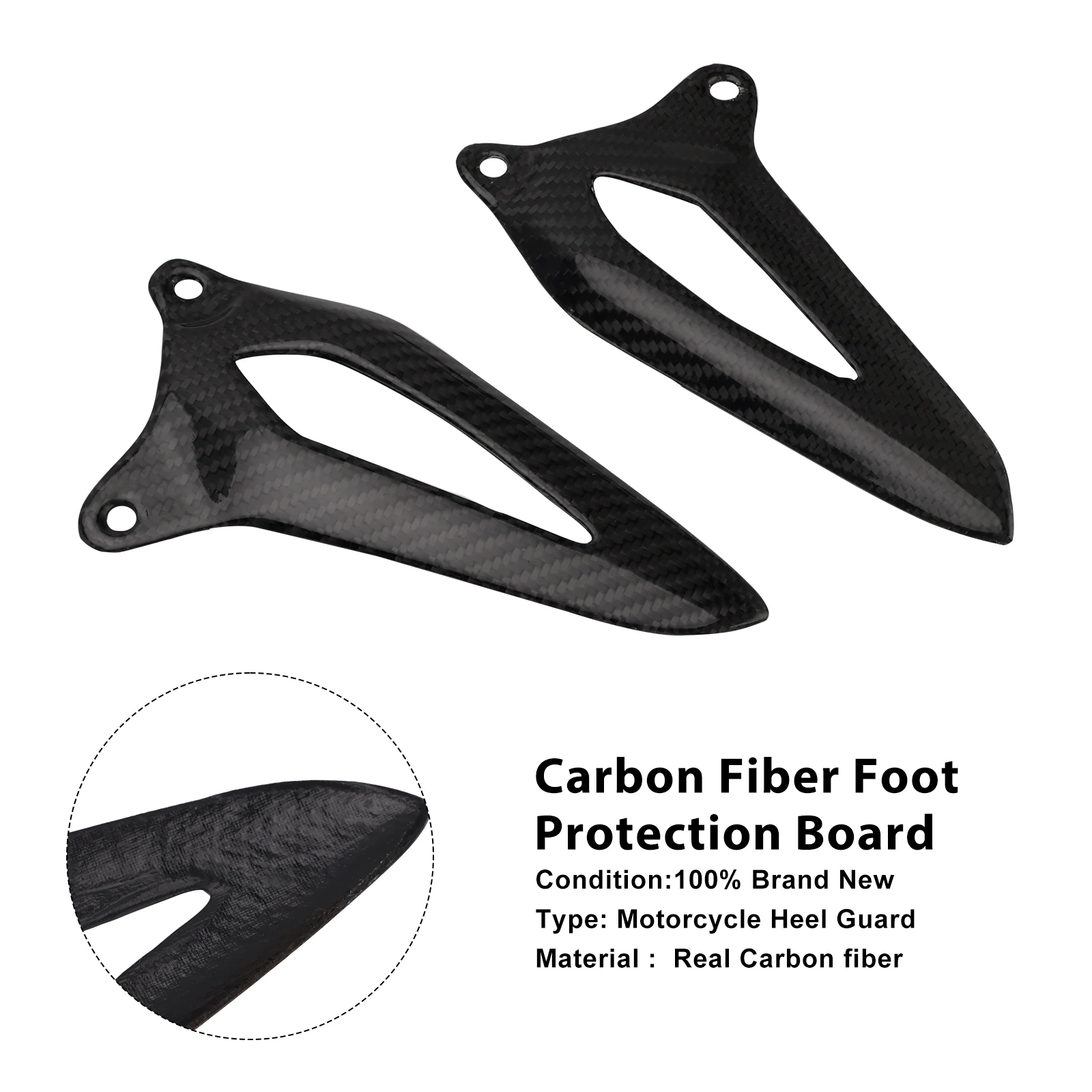 

Topteng Real Carbon Fiber Foot Board For Speed Triple 1200 RS/RR 2021 2022 2023 2024 2025