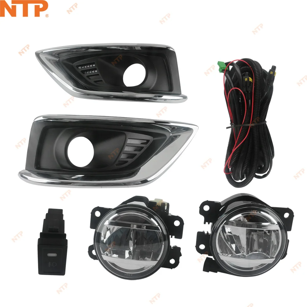For Suzuki Ciaz 2019 Models Car Fog Lamp LED Daytime Running Light Daylight Headlights Fog Light Kit Waterproof Car Accessories