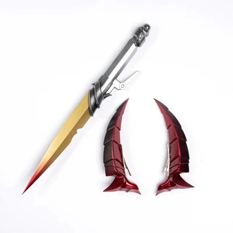 game-arknights-w-wiš'adel-cosplay-horns-headwear-pin-hair-clip-anime-hairpin-halloween-costume-accessory-anni8-c'4t-6j'2