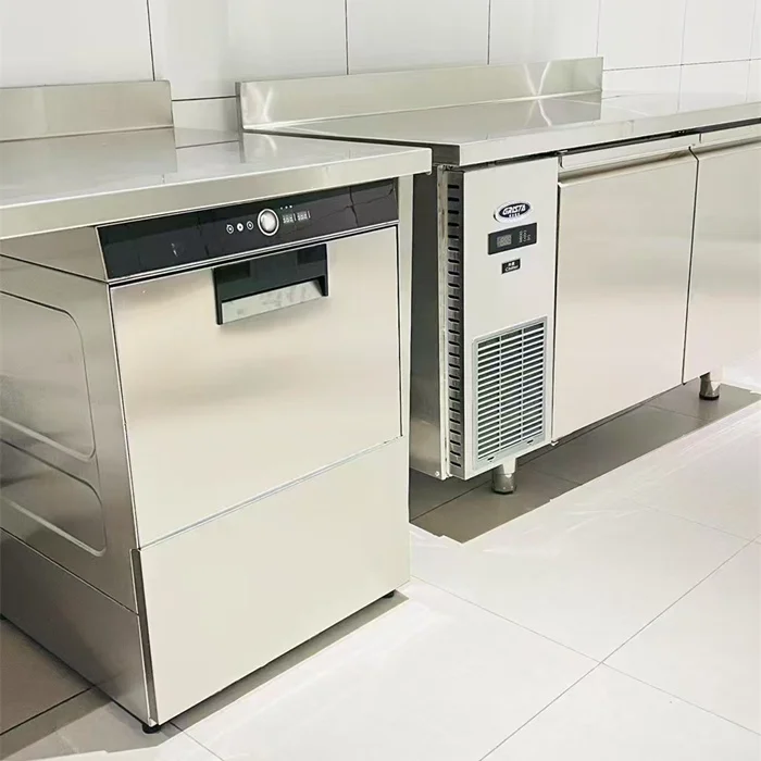 Industrial Undercounter Dishwasher Bar Glass Washer Coffee Office Dishwasher for Sale
