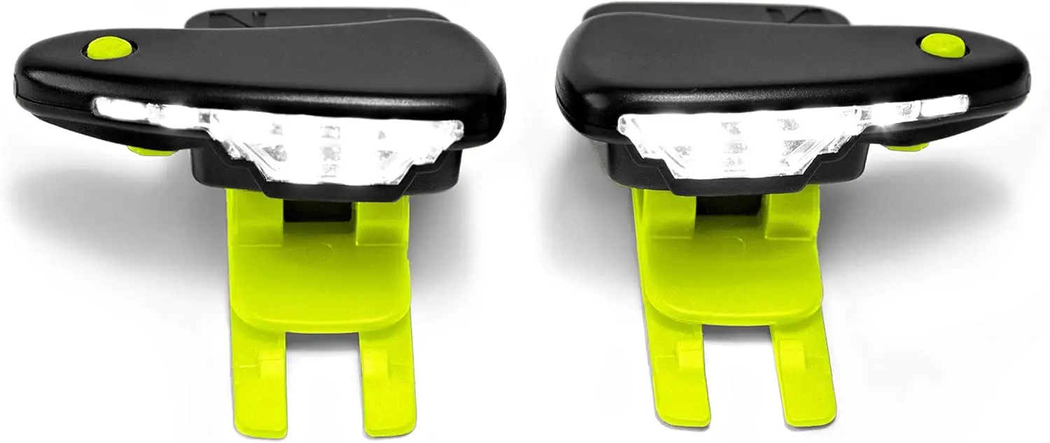 

Rechargeable LED Running Shoe Lights for Night Visibility, Waterproof Hands-Free Gear