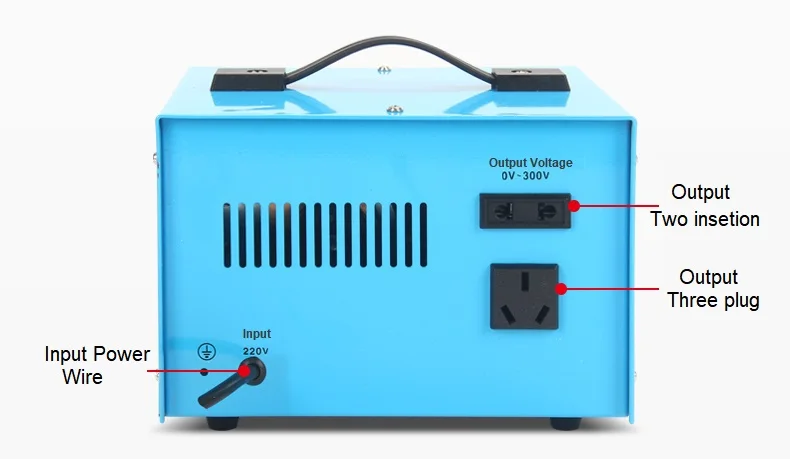 STG 500W 220v Variac Regulator Automatic Voltage Adjustable Regulators Stabilizers Servo Motor 500W