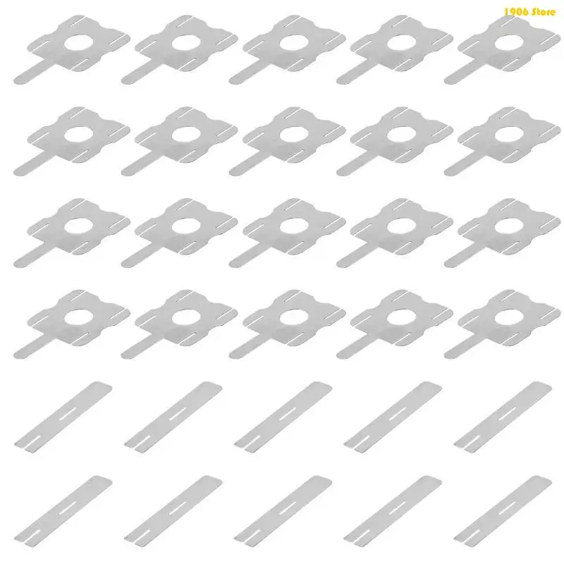 U1JB 30pcs Battery Mainting Plants Connection Tabs с превосходной проводимостью для энтузиастов Diyer Электрический инструмент и