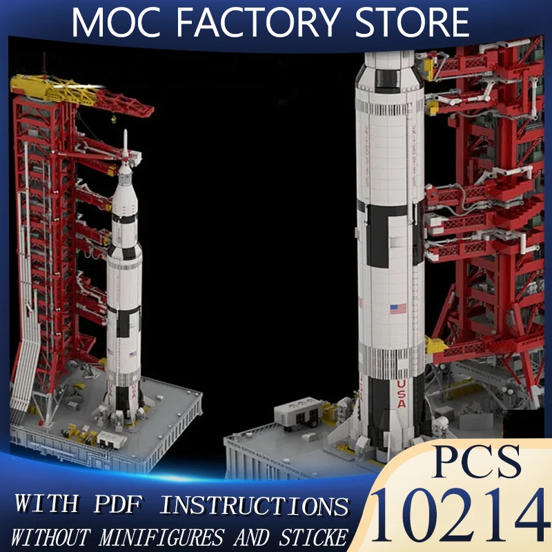 

New Moc Building Blocks Model Rocket Launcher Technology Module Building Blocks Children's Festival Gift Toy DIY Set