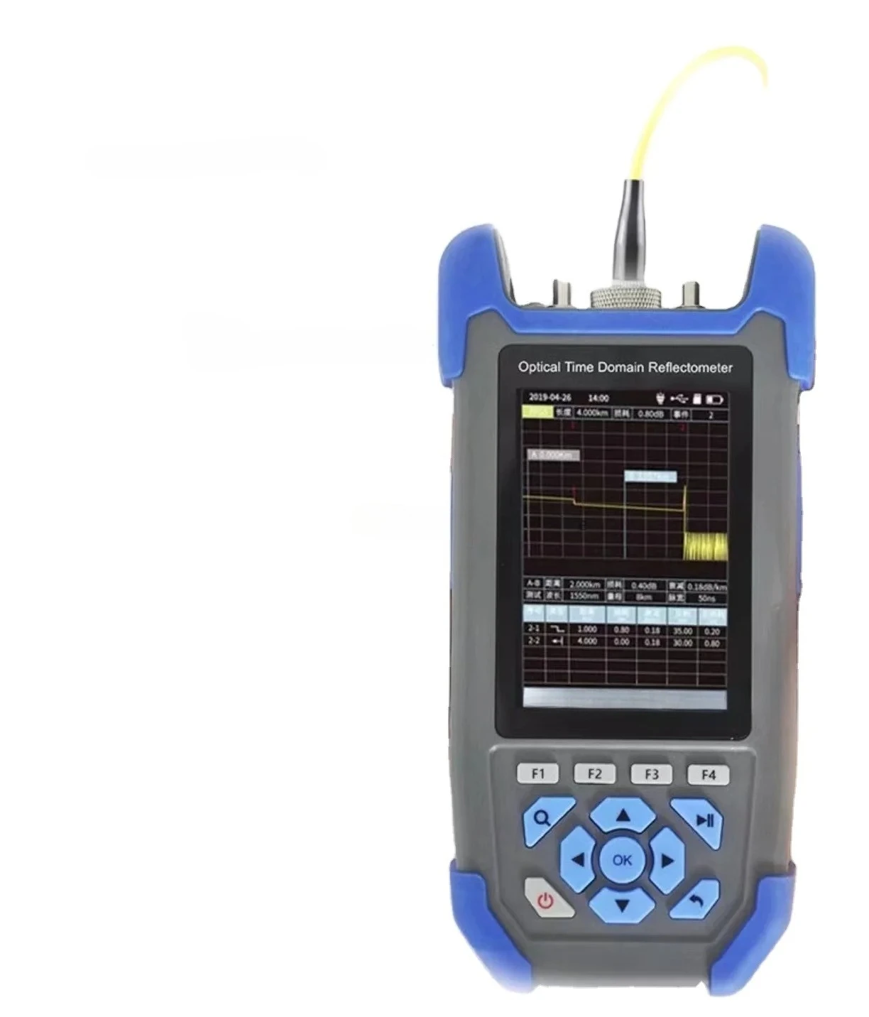 JOINWIT JW3302S Optical Time Domain Reflectometer OTDR Integrated with Light Source and VFL for Fiber Optic Cable Testing