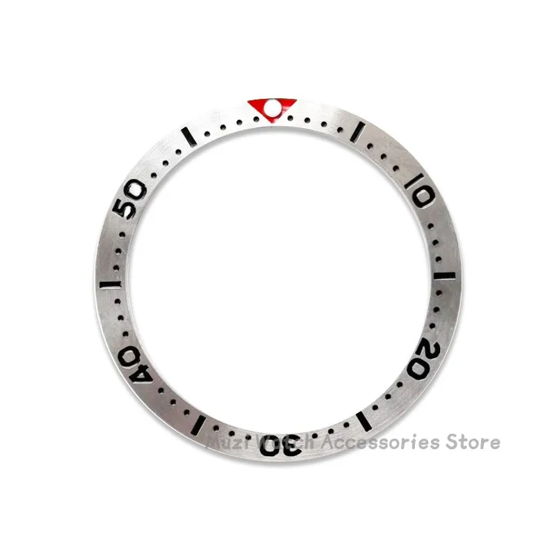 38mm*31.5mm SKX007 Silver Stainless Steel Polished Bezel Insert For Seiko SKX007 009 011 SBBN015 017 SKZ209 SKZ211 SRPD Watch