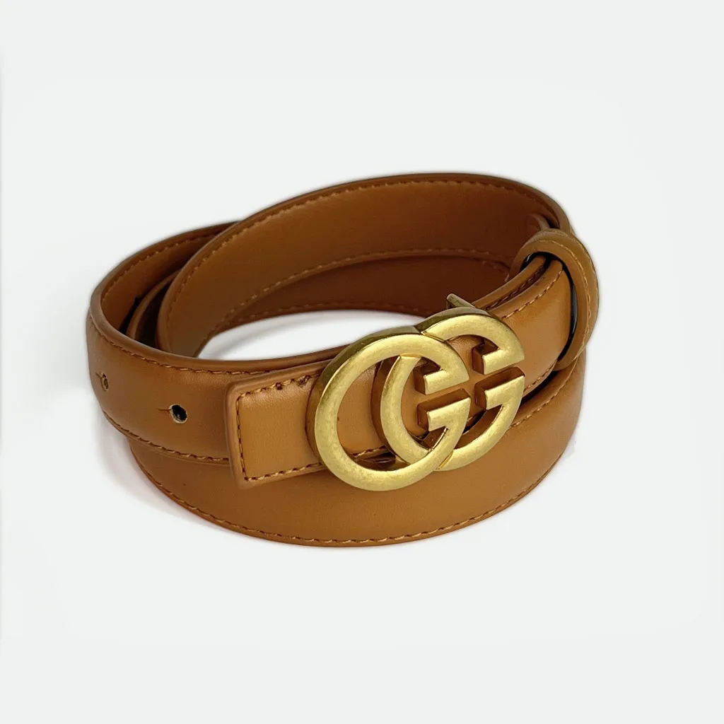 

Новый женский ремень в стиле ретро, повседневный, с модной пряжкой, из искусственной кожи, тонкий, универсальный, для джинсов, декоративный.