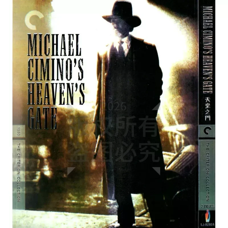 American 80 years of western adventure film, Heaven's Gate BD high definition Blu-ray 2 disc