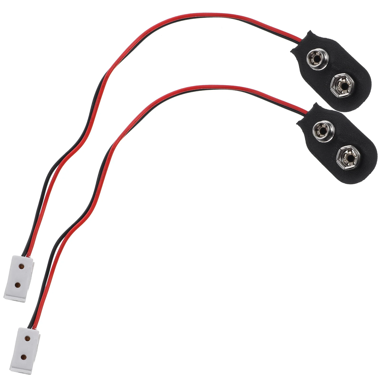 

2 Pcs LED Diode Lights Dollhouse Power Cord Mini Lamp Connection Wire Toy