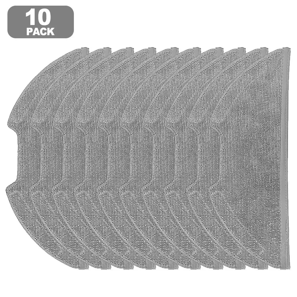 Paños de microfibra compatibles con EUREKA E20 para Robot aspirador Evo Plus, herramienta de fregado eficiente y práctica, 10/4