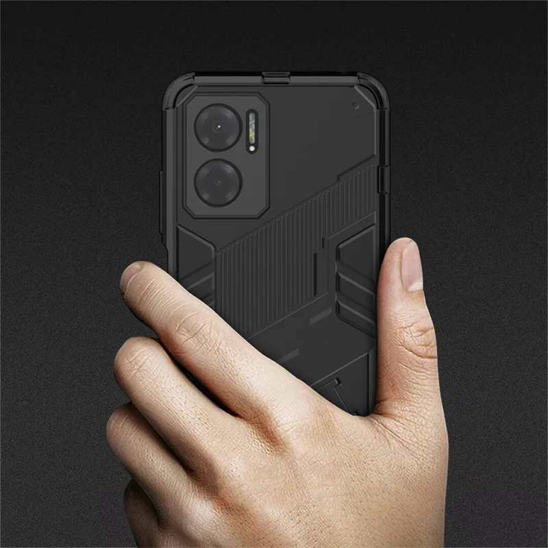 For Xiaomi Redmi 10 5G Cover Case For Redmi 10 5G Capas New Bumper Back Kickstand Shockproof Holder Cover For Redmi 10 5G Fundas