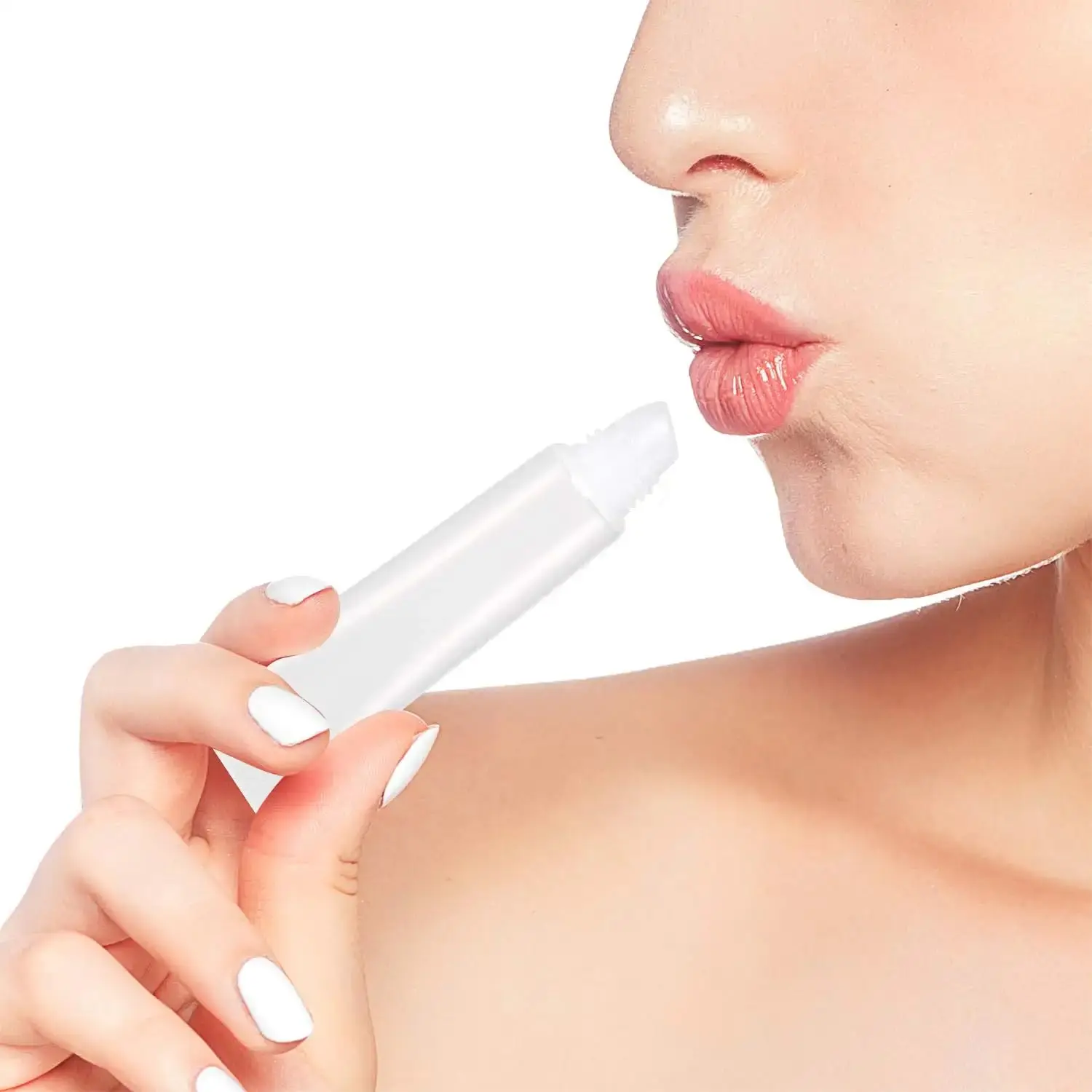 5ml/10ml Empty Lip Gloss Tubes Clear Lip Balm Tubes with 20ml Syringes Refillable Squeeze Lip Balm Containers DIY Lip Gloss view 4