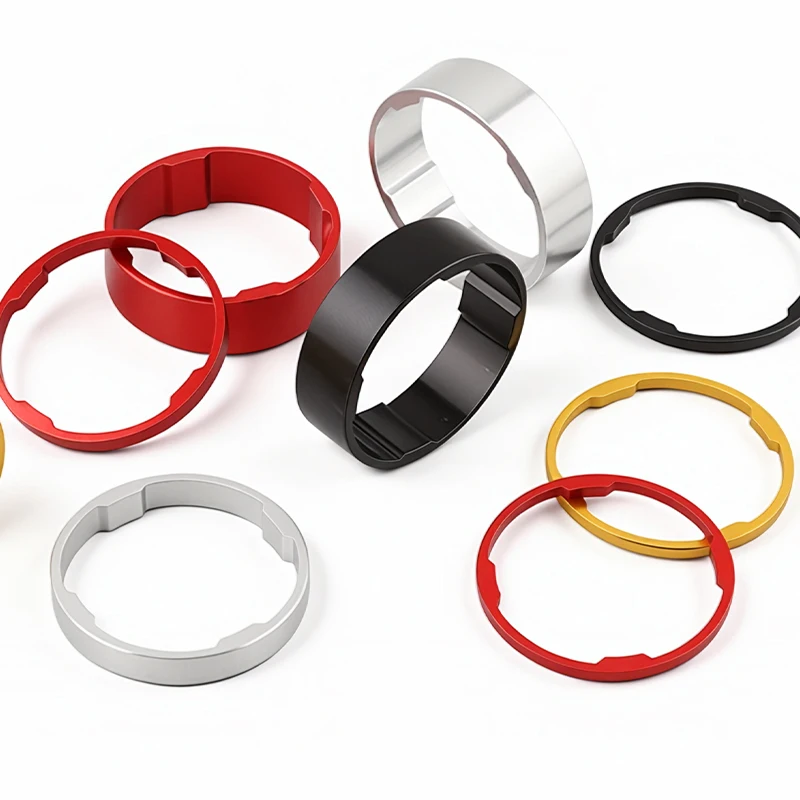 MUQZI Headset Spacer Kit with Stem Top Cap and Star Nut for 1-1/8
