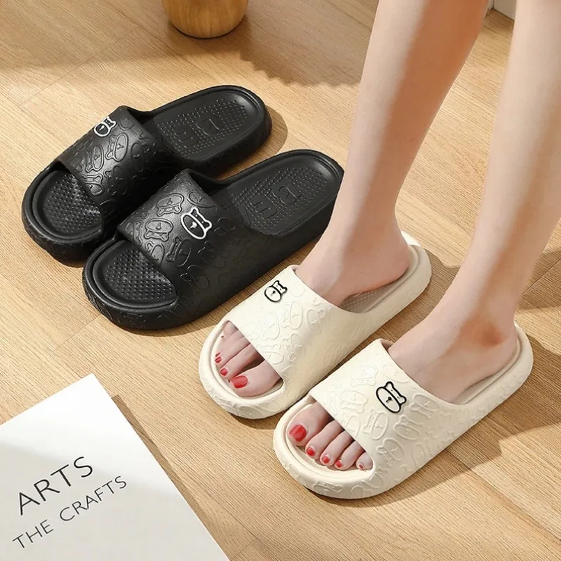 Home Hausschuhe Cloud Damen Damenschuhe Plattform Sommer Slides Home Indoor Outdoor Rutschfeste Flip-Flops Sandalen Herren Herren Damen