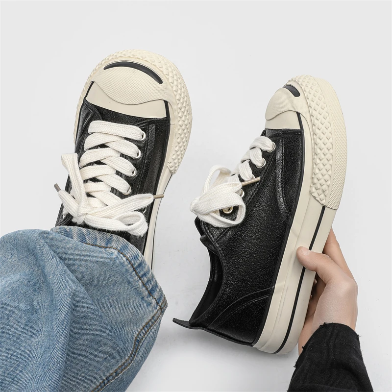 

2025 Новые мужские модные кроссовки — гонконгский стиль, массивная подошва, увеличивающие рост, дышащие, для ежедневных поездок и занятий спортом