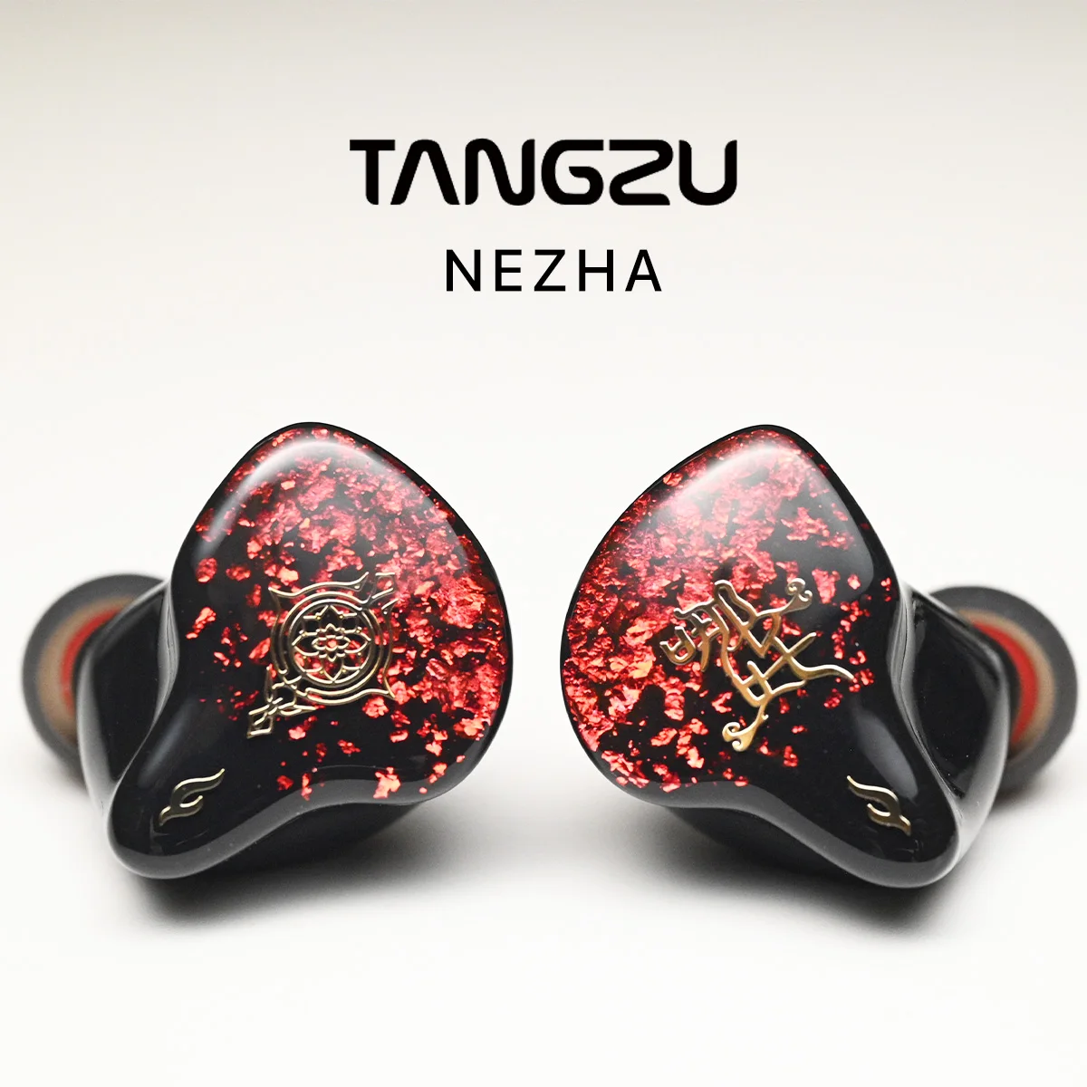 Наушники-мониторы TANGZU NEZHA 6 BA +1 EST IN EAR MONITORS, проводные, с несколькими драйверами, IEM, кабель 0.78 мм, гибридные драйверы, 3.5+4.4 мм, гарнитура