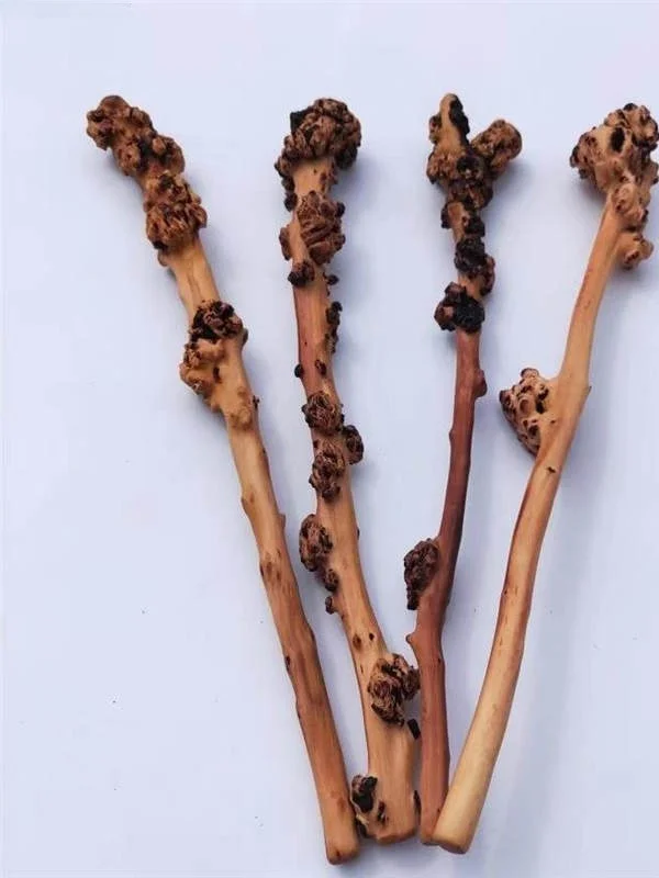 Anti-Slip Self-Defense Walking Stick Mountain Climbing Cane Whole Piece Natural Vine Branch Hiking Trekking Outdoor Equipment