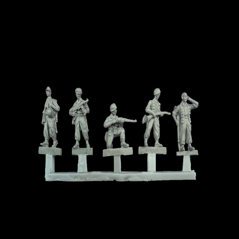 1:72 Cast Resin Model Assembly Kit, GK, Ranger Squad, Unpainted To Be Assembled