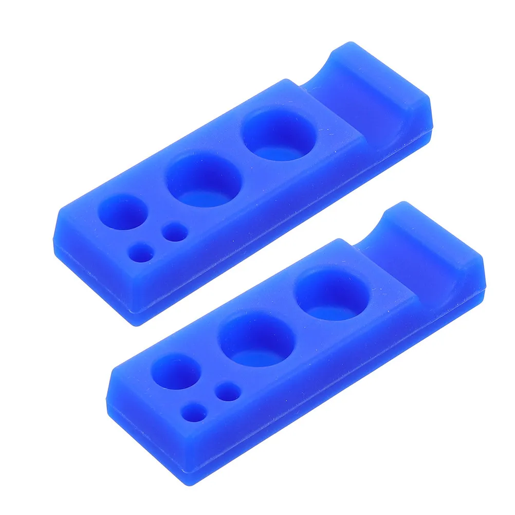 

Набор из 2 силиконовых держателей для пигментных стаканчиков, компактный и эффективный дизайн для рабочей станции тату и микроблейдинга, для пигментных чернил и колпачков.