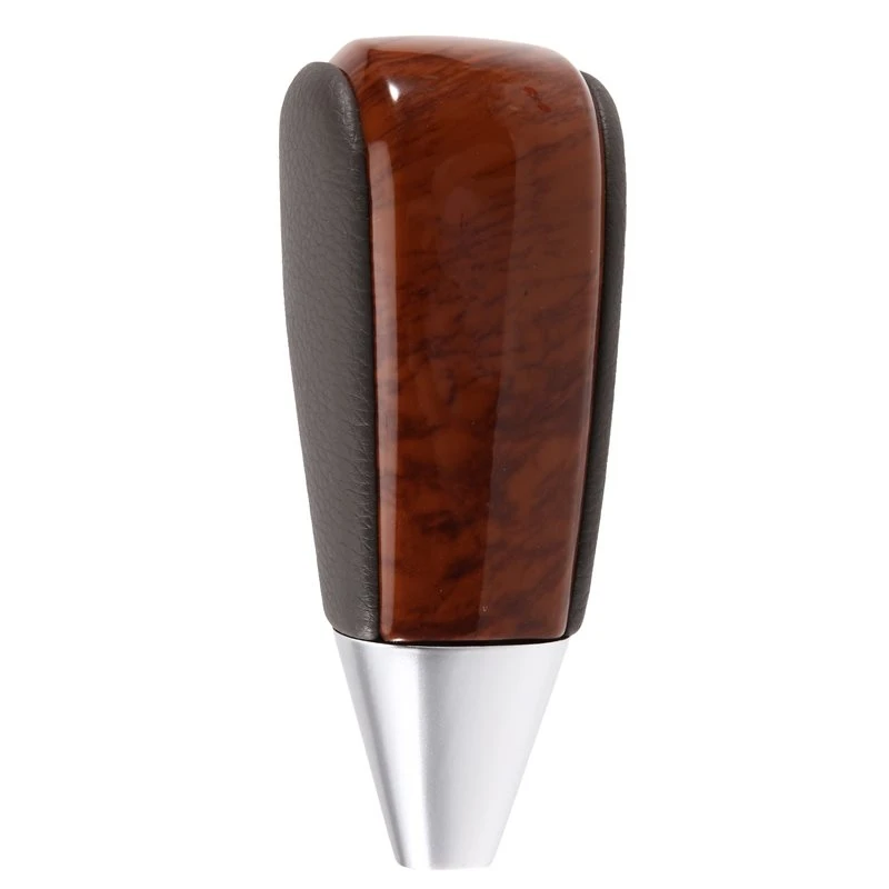 Compact Walnut Grain Gear Shift Knob For Toyota Land Cruiser LC200 2008- 2015 AT Transmission Shifter Handle OE 33504-60241