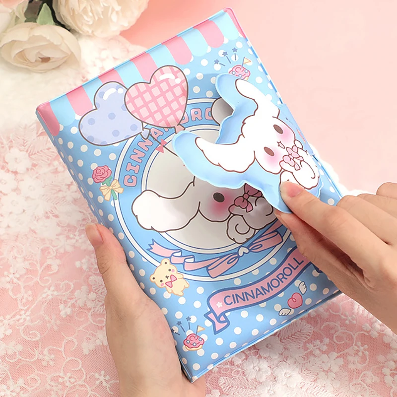 Sanrio Magnetic Buckle Notebooks My Melody Pochacco Kuromi Student Notepad Diary Planner Agenda Memo School Supplies Stationery