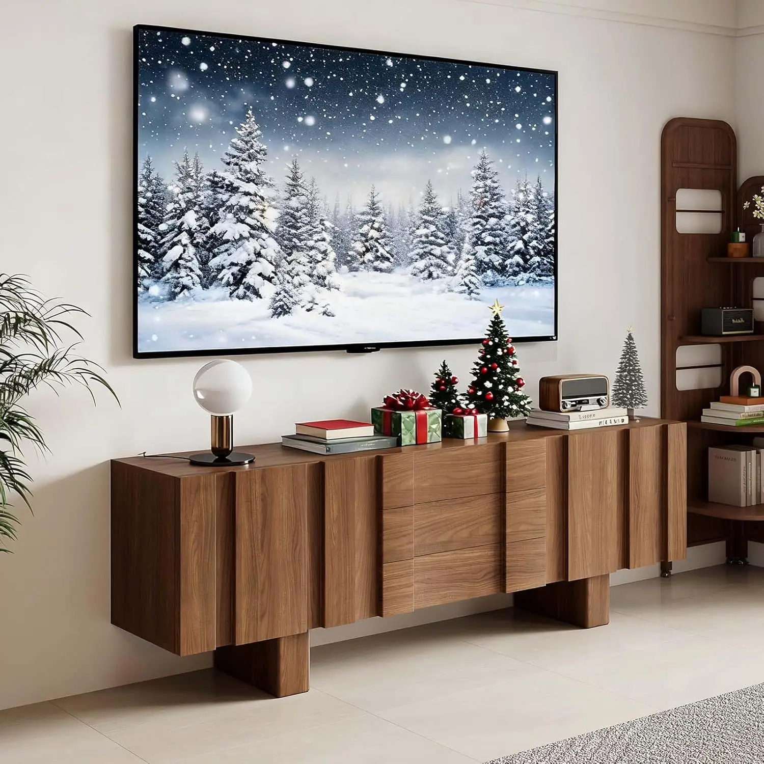 71" Mid Century Mod… - image