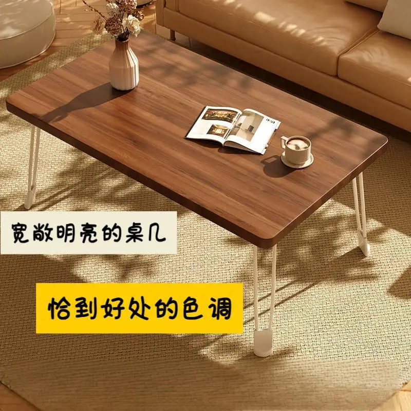 Portable Foldable  New Table Foldable  Vintage Easy Iron Leg Rectangular Table for Home Use