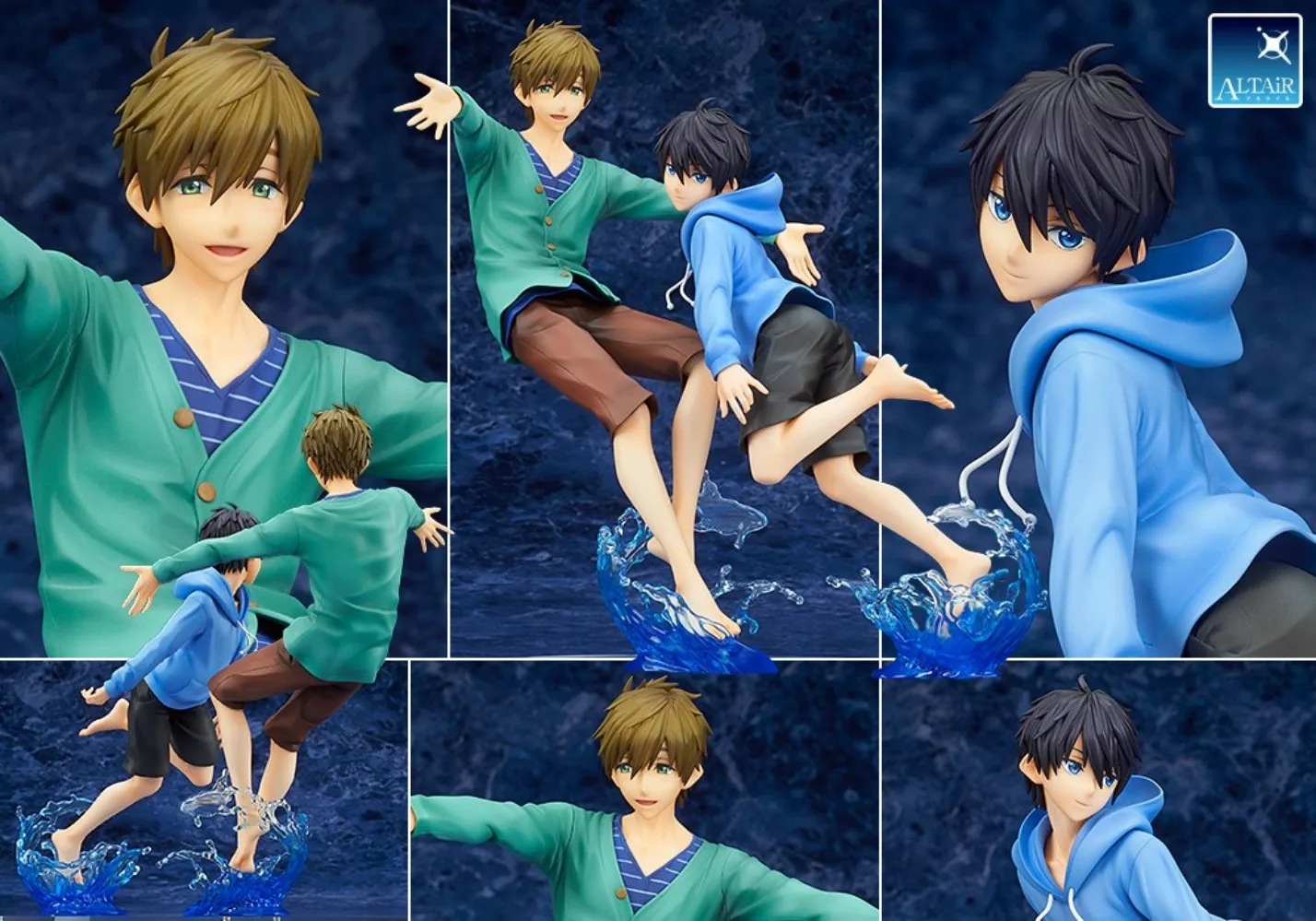 

Original Alter Altair High Speed! Free! Starting Days Haruka Nanase & Makoto Tachibana 1/7 Scale Figure Genuine Statue Model