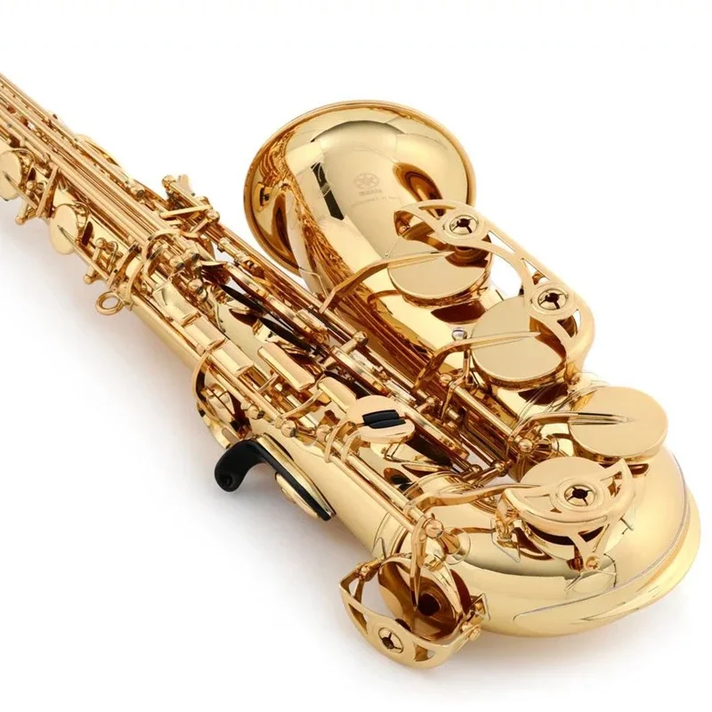 Professional Alto Saxophone Gold Lacquer Golden Item Brass Surface Packaging