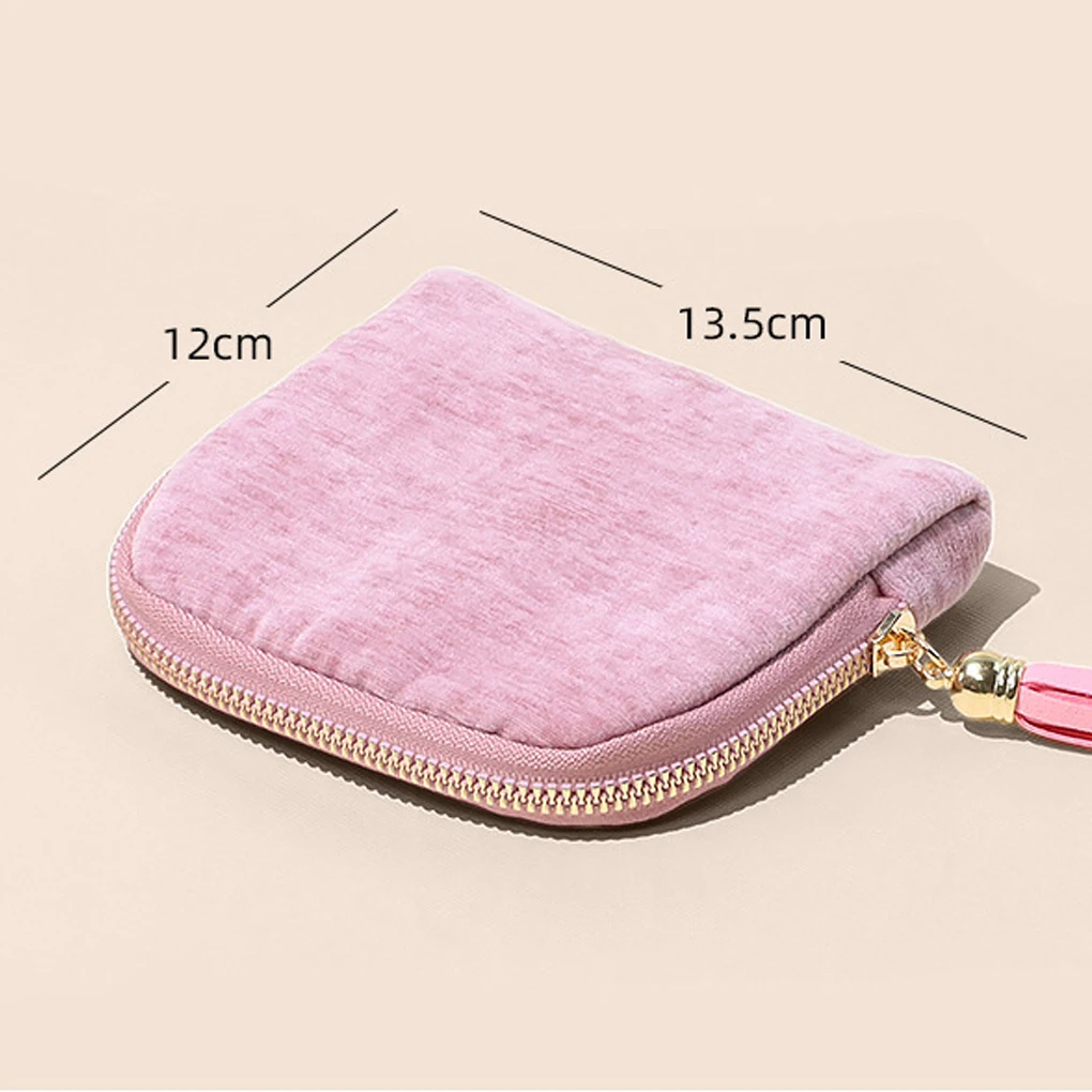 حقيبة تخزين المجوهرات مكونة من 5 طبقات، أكياس مجوهرات مخملية لساعة سوار وخواتم وحلق كريستال، حقيبة مجوهرات محمولة للسفر #6