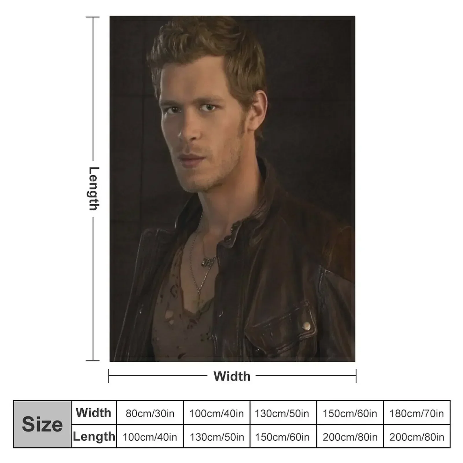 Joseph Morgan - Throw Blanket Blankets For Bed Fashion Sofas For Decorative Sofa decorative Soft Beds Personalized Gift Blankets